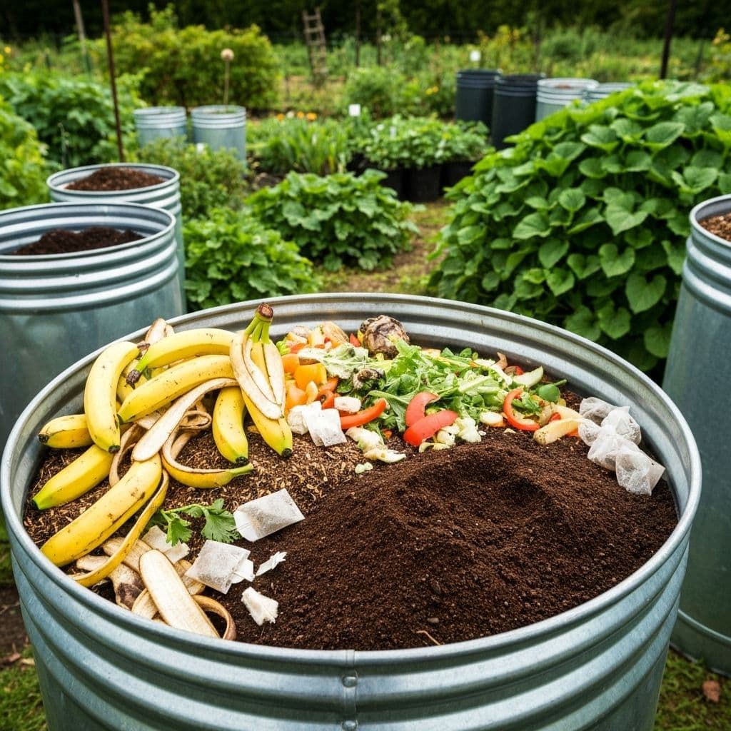 Compostaje en espacios reducidos